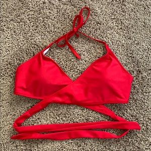 Red Bikini Top